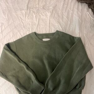 Aerie Olive Green Sweatshirt